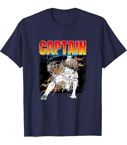 Amazon.com: Captain Tsubasa (Tsubasa Emblem) T-Shirt : Clothing